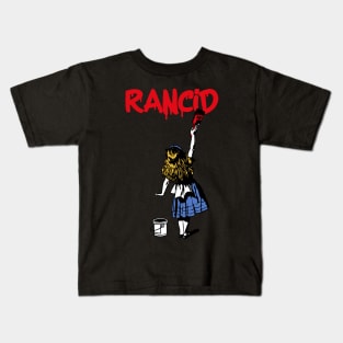 rancid and red girl Kids T-Shirt